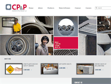 Tablet Screenshot of concretepandp.com